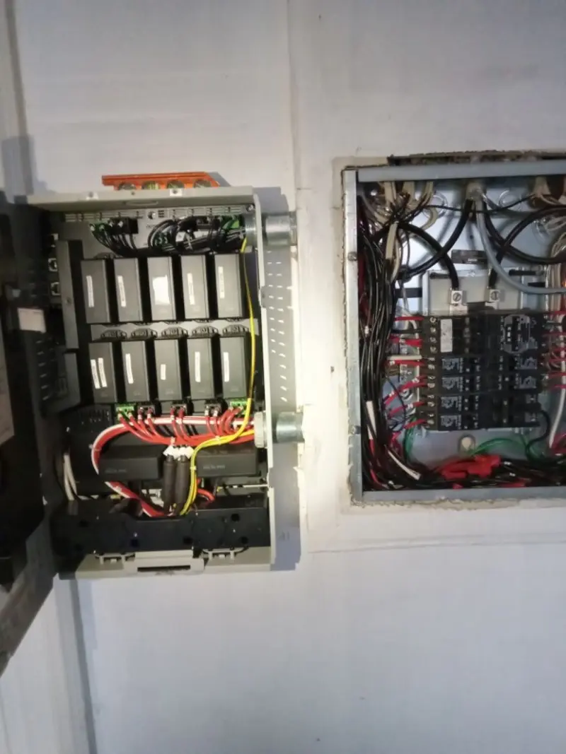 Electrical panel upgrade completed for Indoor Lighting Installation in Almena